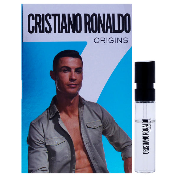 Cristiano Ronaldo CR7 Origins by Cristiano Ronaldo for Men - 0.05 oz EDT Spray Vial On Card (Mini)