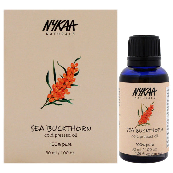 Nykaa Naturals 100 Percent Pure Cold Pressed Oil - Sea Buckthorn by Nykaa Naturals for Women - 1 oz Oil