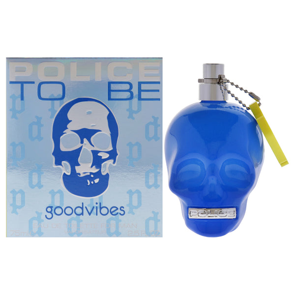 Police Police To Be Good Vibes by Police for Men - 2.5 oz EDT Spray
