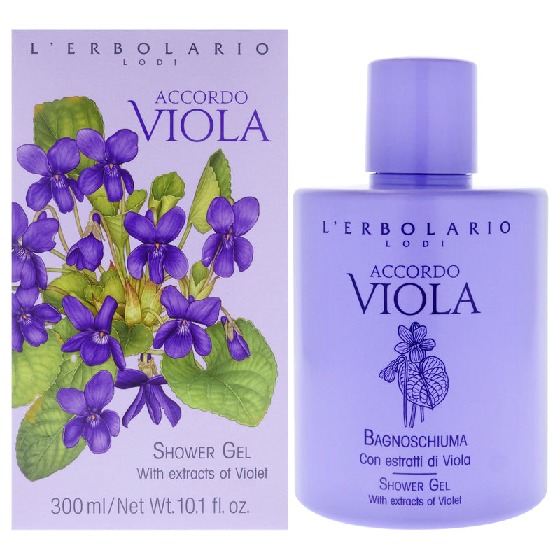 LErbolario Shower Gel - Accordo Viola by LErbolario for Women - 10.1 oz Shower Gel