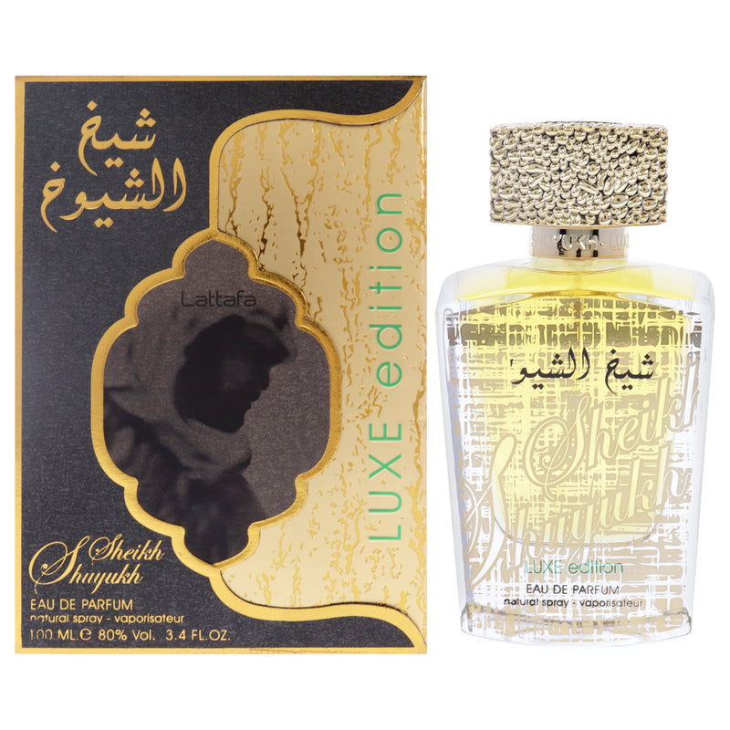 Lattafa Sheikh Al Shuyuk Luxe Edition by Lattafa for Women - 3.4 oz EDP Spray