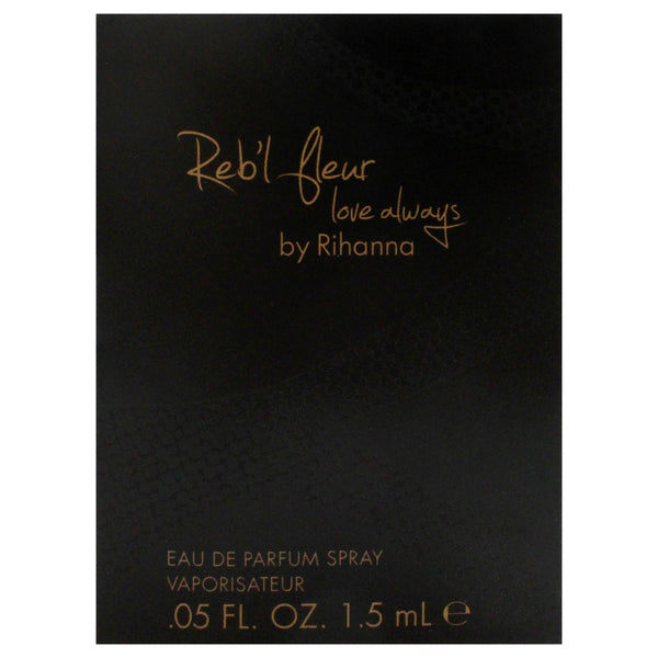 Rihanna Rebl Fleur Love Always by Rihanna for Women - 0.05 oz EDT Spray Vial (Mini)