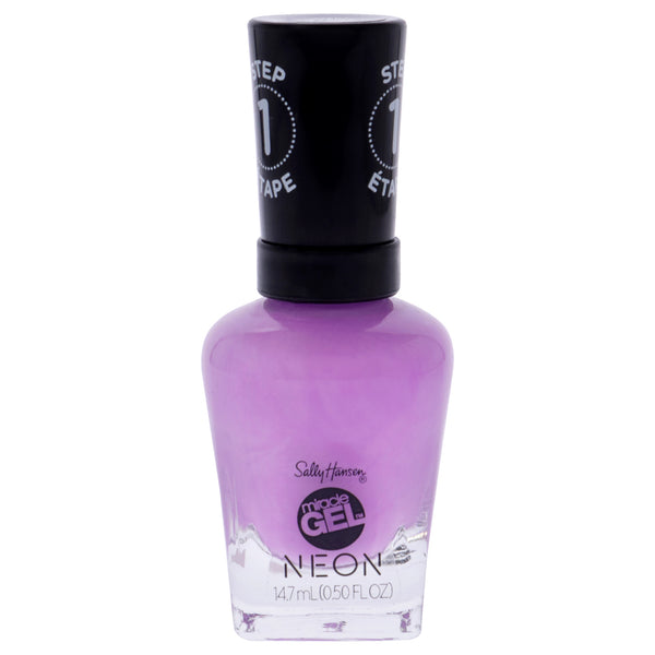 Sally Hansen Miracle Gel Neon - 054 Violet by Sally Hansen for Women - 0.5 oz Nail Polish