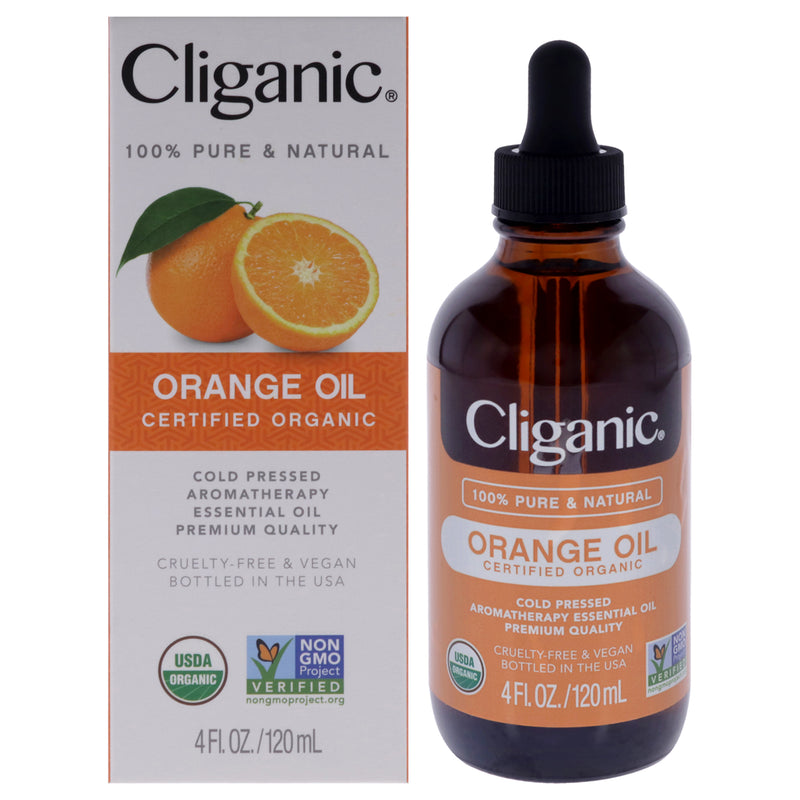 Cliganic Organic Orange by Cliganic for Unisex - 4 oz Oil