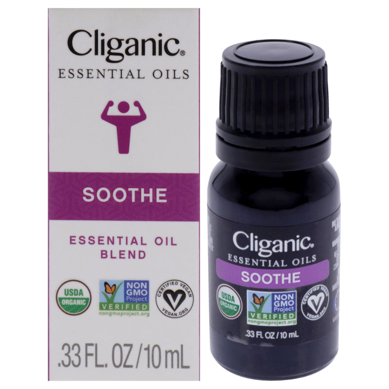 Cliganic Organic Blend - Soothe by Cliganic for Unisex - 0.33 oz Oil