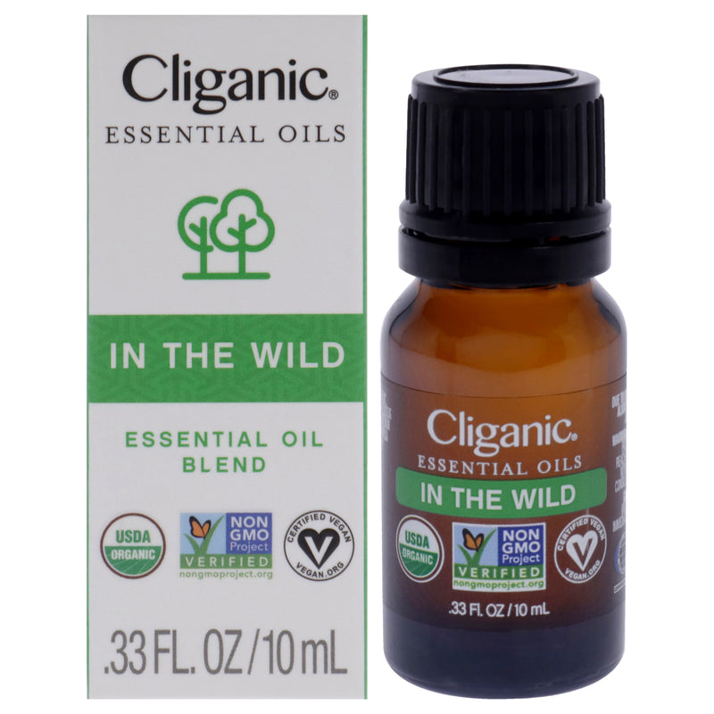 Cliganic Organic Blend - In The Wild by Cliganic for Unisex - 0.33 oz Oil