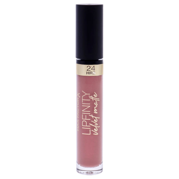 Max Factor Lipfinity Velvet Matte - 015 Nude Silk by Max Factor for Women - 0.13 oz Lipstick