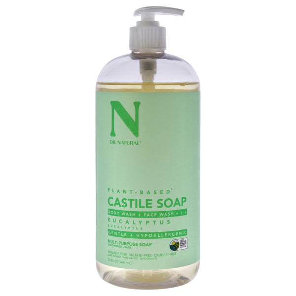 Dr. Natural Castile Liquid Soap - Eucalyptus by Dr. Natural for Unisex - 32 oz Soap