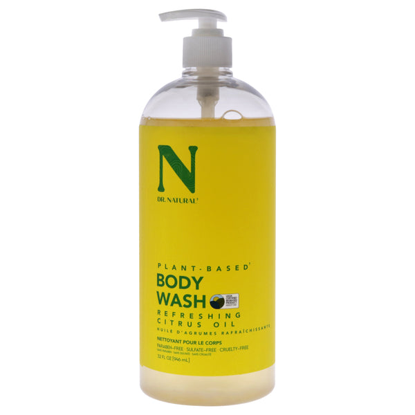 Dr. Natural Refreshing Oil Body Wash - Citrus by Dr. Natural for Unisex - 32 oz Body Wash