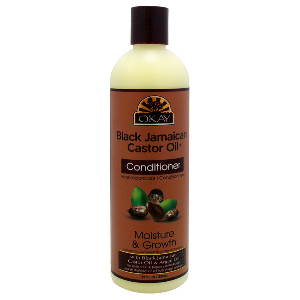 Okay Black Jamaican Castor Oil Conditioner by Okay for Unisex - 12 oz Conditioner