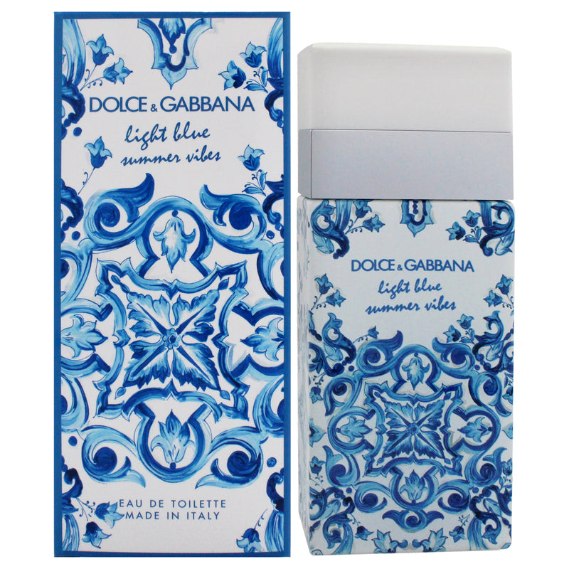 Dolce & Gabbana Light Blue Summer Vibes by Dolce and Gabbana for Women - 3.3 oz EDT Spray