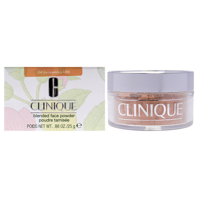 Clinique Blended Face Powder - 04 Transparency 4 M by Clinique for Women - 0.88 oz Powder