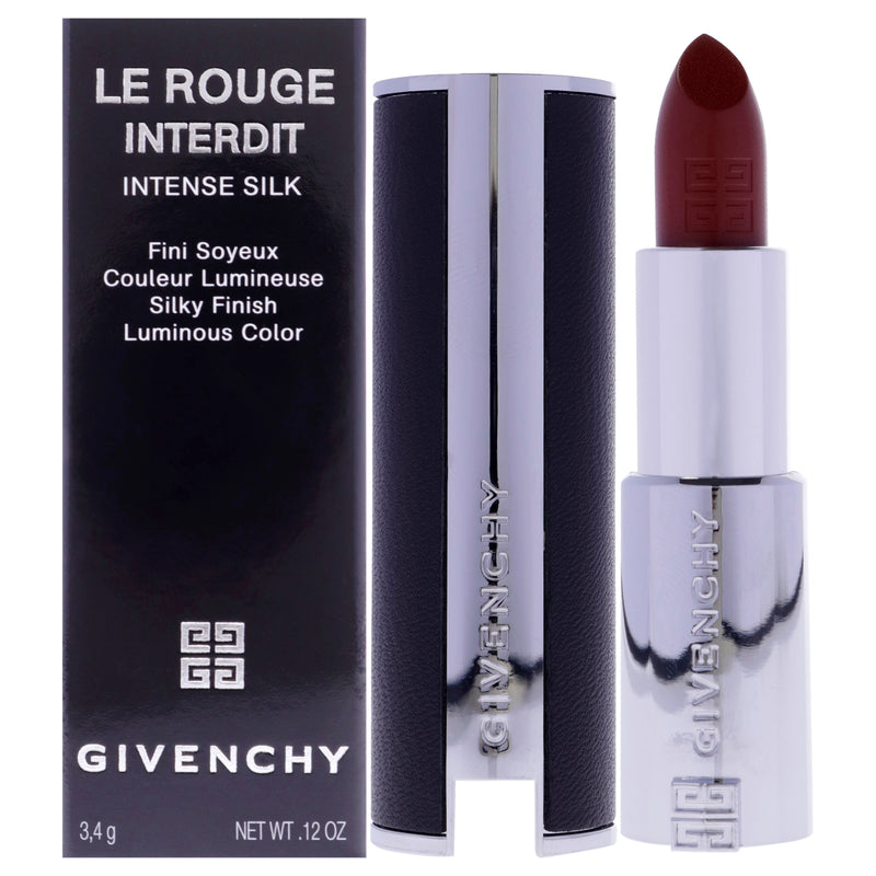 Givenchy Le Rouge Interdit Intense Silk Lipstick - 319 Rouge Santal by Givenchy for Women - 0.12 oz Lipstick (Refillable)