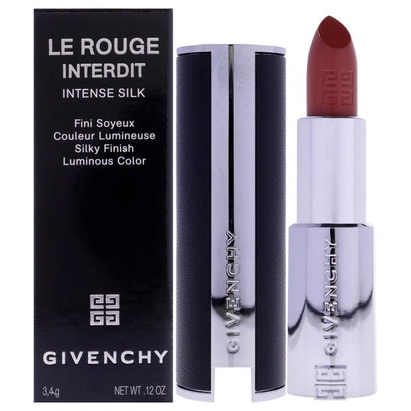 Givenchy Le Rouge Interdit Intense Silk Lipstick - 500 Brun Mocha by Givenchy for Women - 0.12 oz Lipstick (Refillable)