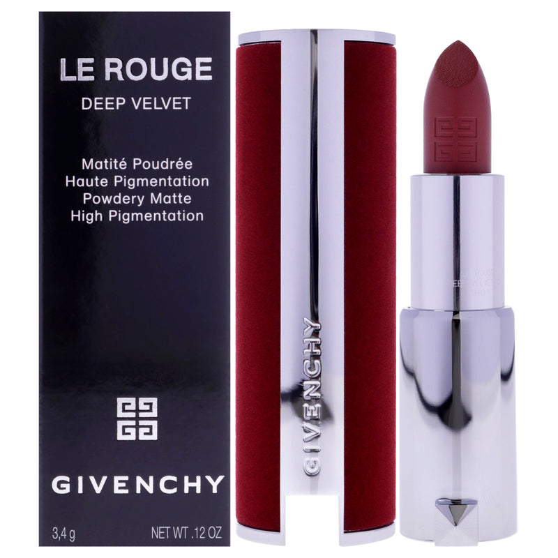 Givenchy Le Rouge Deep Velvet Matte Lipstick - 12 Nude Rose by Givenchy for Women - 0.12 oz Lipstick