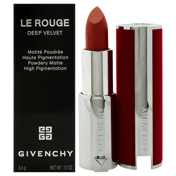 Le Rouge Deep Velvet Matte Lipstick - 34 Rouge Safran by Givenchy for Women - 0.12 oz Lipstick