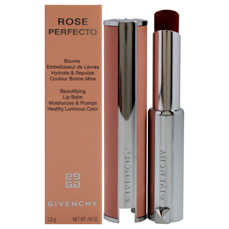 Givenchy Rose Perfecto Plumping Lip Balm - 37 Rouge Graine by Givenchy for Women - 0.09 oz Lip Balm