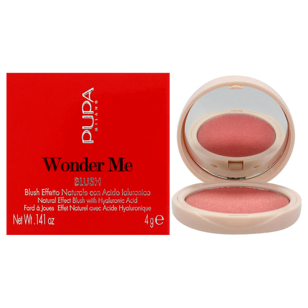 Pupa Milano Wonder Me Blush - 002 Hug Me-Glow by Pupa Milano for Women - 0.141 oz Blush