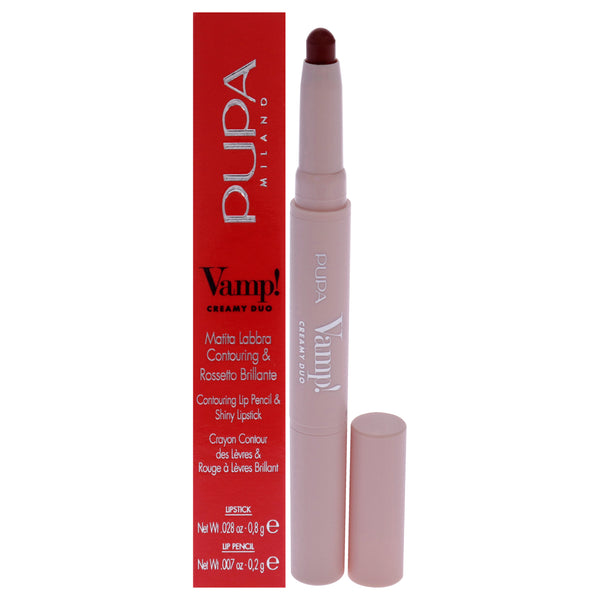 Pupa Milano Vamp! Creamy Duo - 002 Medium Nude by Pupa Milano for Women - 0.035 oz Makeup