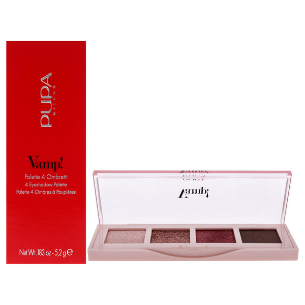 Pupa Milano Vamp! 4 Eyeshadow Palette - 003 Pinkish Bronze by Pupa Milano for Women - 0.183 oz Eye Shadow