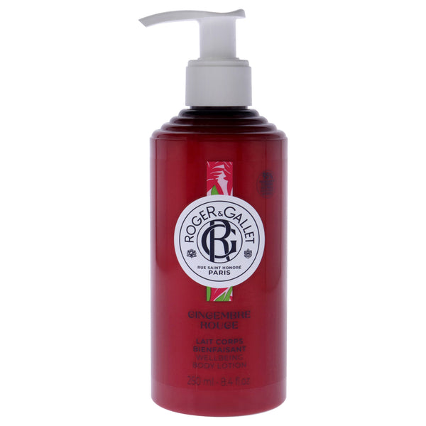 Roger & Gallet Red Ginger Wellbeing Body Lotion by Roger & Gallet for Unisex - 8.4 oz Body Lotion