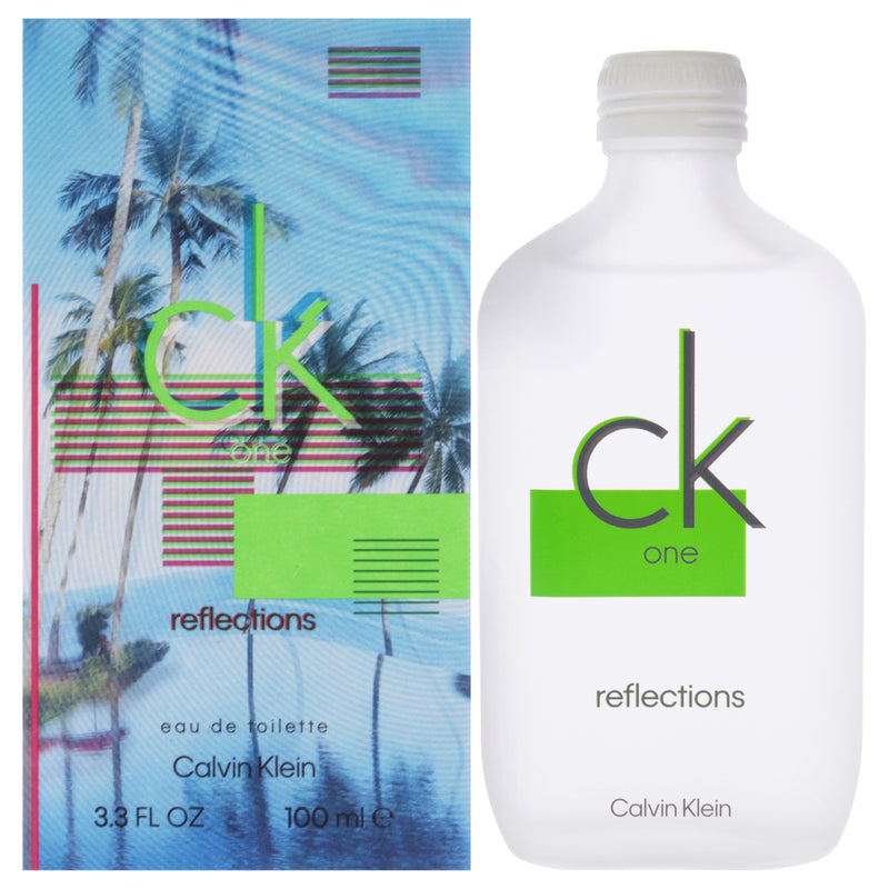Calvin Klein CK One Reflections by Calvin Klein for Men - 3.3 oz EDT Spray