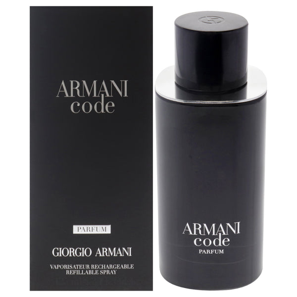 Giorgio Armani Armani Code by Giorgio Armani for Men - 4.2 oz Parfum Spray (Refillable)
