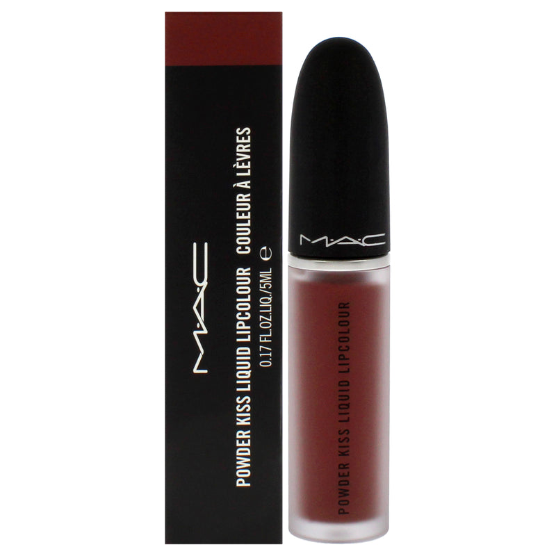 MAC Powder Kiss Liquid Lipcolor - 997 Over The Taupe by MAC for Women - 0.17 oz Lipstick