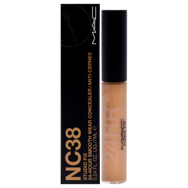 MAC Studio Fix 24-Hour Smooth Wear Concealer - NC38 by MAC for Women - 0.24 oz Concealer