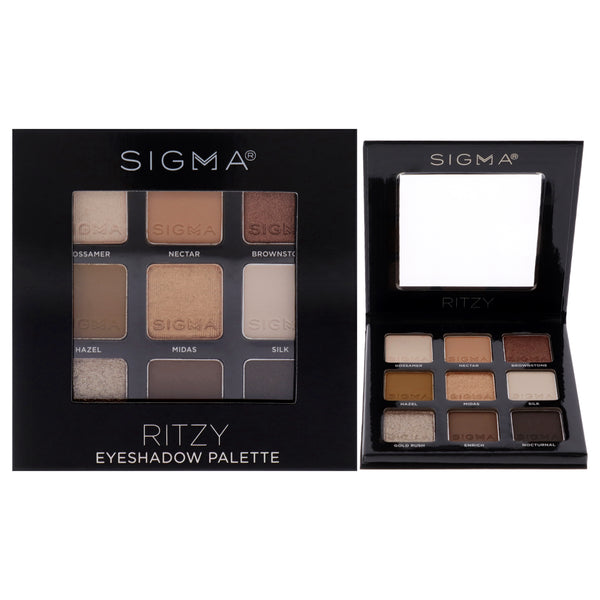 SIGMA Eyeshadow Palette - Ritzy by SIGMA for Women - 0.032 oz Eye Shadow