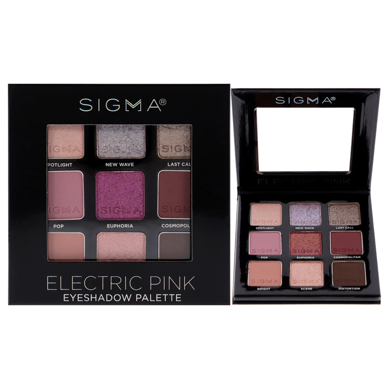 SIGMA Eyeshadow Palette - Electric Pink by SIGMA for Women - 0.032 oz Eye Shadow