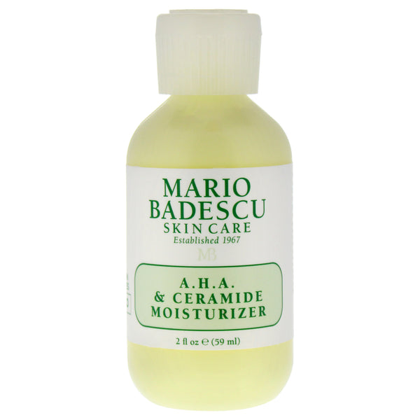 Mario Badescu AHA and Ceramide Moisturizer by Mario Badescu for Unisex - 2 oz Moisturizer