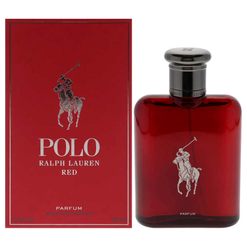 Ralph Lauren Polo Red by Ralph Lauren for Men - 4.2 oz Parfum Spray