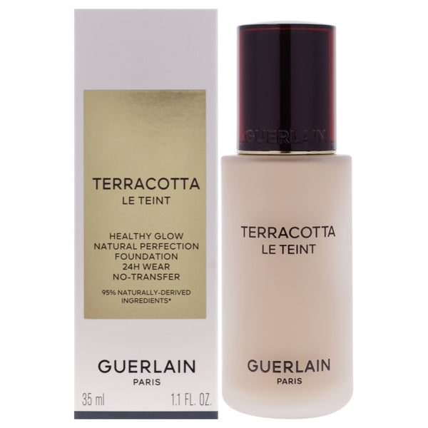 Guerlain Terracotta Le Teint 24H Wear No-Transfer Foundation - 2W Warm by Guerlain for Women - 1.1 oz Foundation