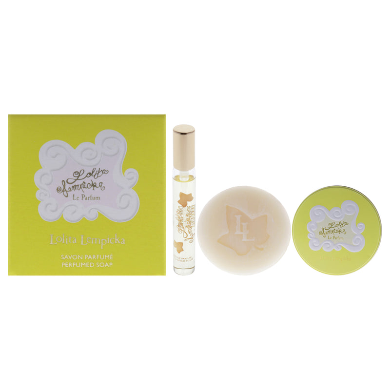 Lolita Lempicka Le Parfum by Lolita Lempicka for Women - 2 Pc Gift Set 0.25oz EDP Spray, 0.88oz Soap