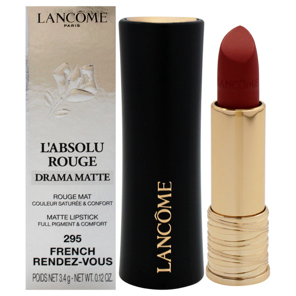 Lancome LAbsolu Rouge Drama Matte Lipstick - 295 French Rendezvous by Lancome for Women - 0.12 oz Lipstick