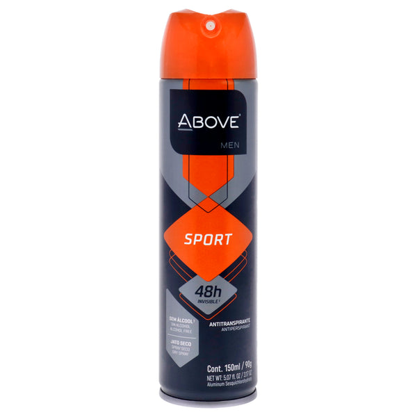 Above 48 Hours Antiperspirant Deodorant - Sport by Above for Men - 3.17 oz Deodorant Spray