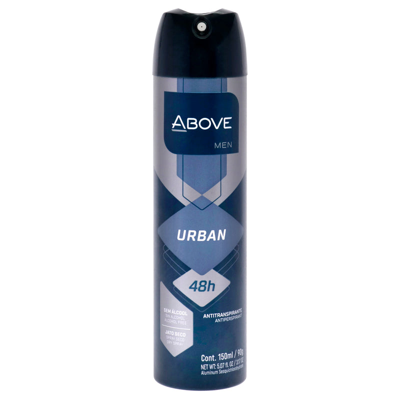 Above 48 Hours Antiperspirant Deodorant - Urban by Above for Men - 3.17 oz Deodorant Spray