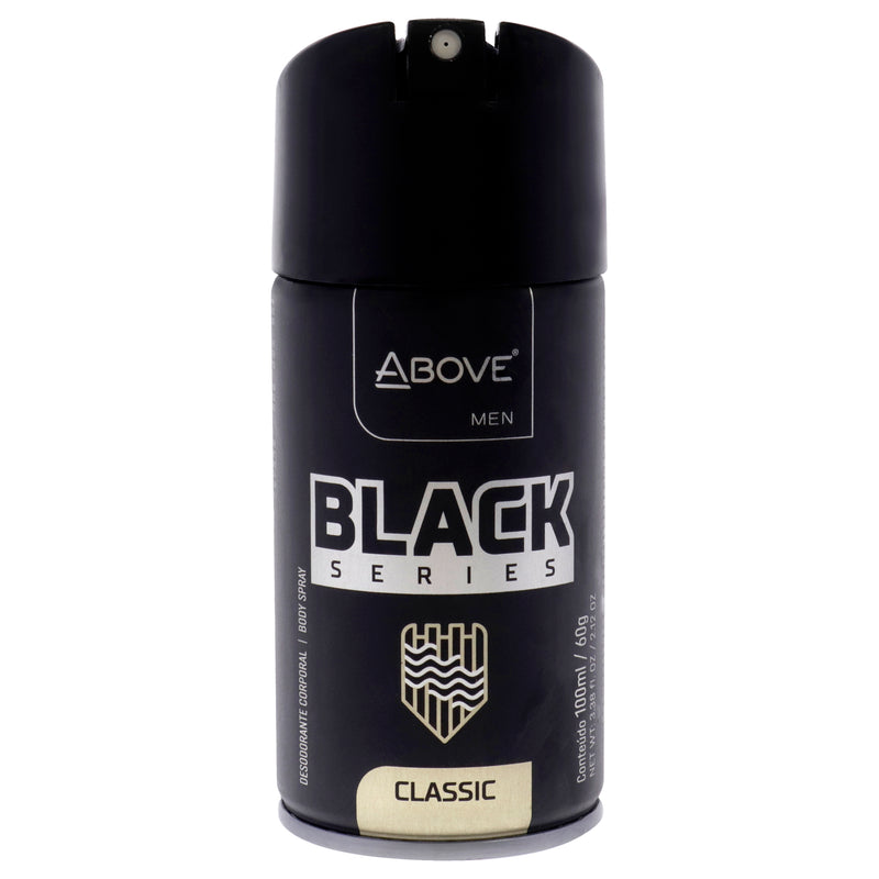 Above Black Series Body Spray - Classic by Above for Men - 2.12 oz Body Spray