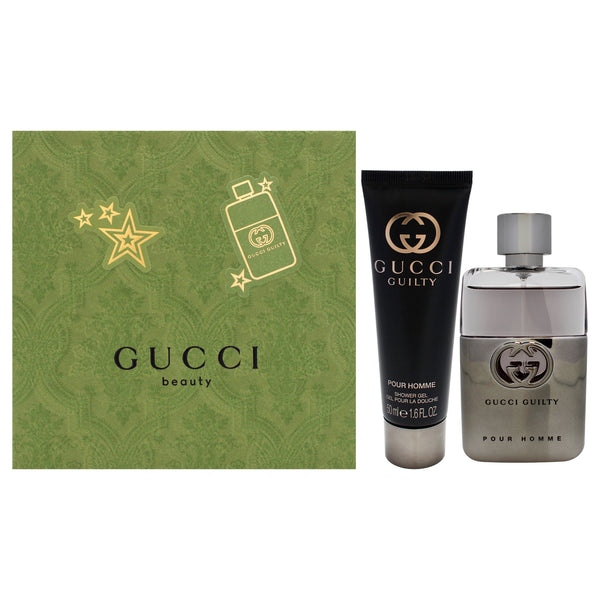 Gucci Gucci Guilty by Gucci for Men - 2 Pc Gift Set 1.6oz EDT Spray, 1.6oz Body Lotion