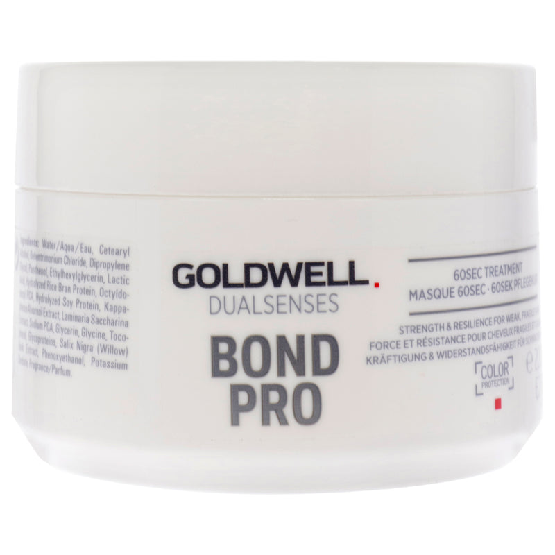 Goldwell Dualsenses Bond Pro 60 Sec Treatment by Goldwell for Unisex - 6.7 oz Treatment