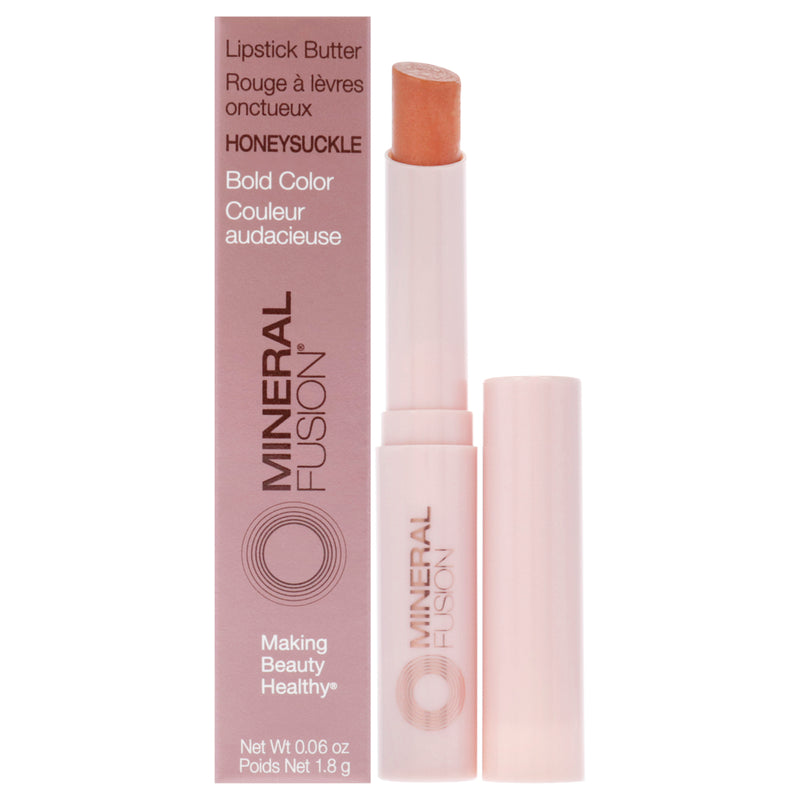 Mineral Fusion Lipstick Butter - Honeysuckle by Mineral Fusion for Women - 0.06 oz Lipstick