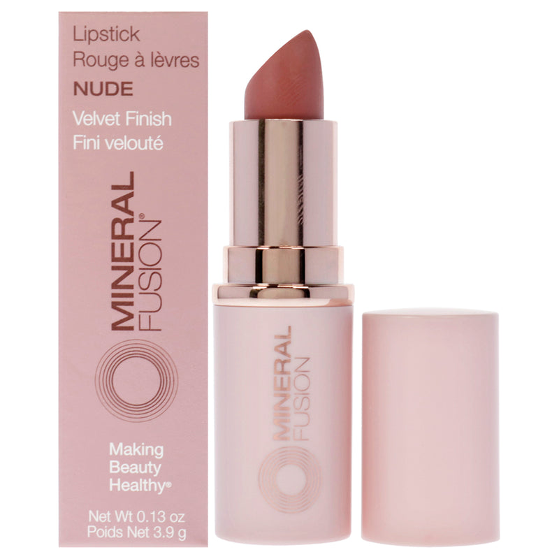 Mineral Fusion Velvet Finish Lipstick - Nude by Mineral Fusion for Women - 0.13 oz Lipstick