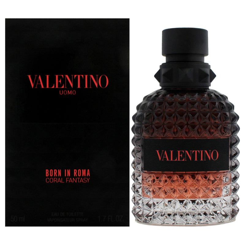 Valentino Uomo Born In Roma Coral Fantasy by Valentino for Men - 1.7 oz EDT Spray