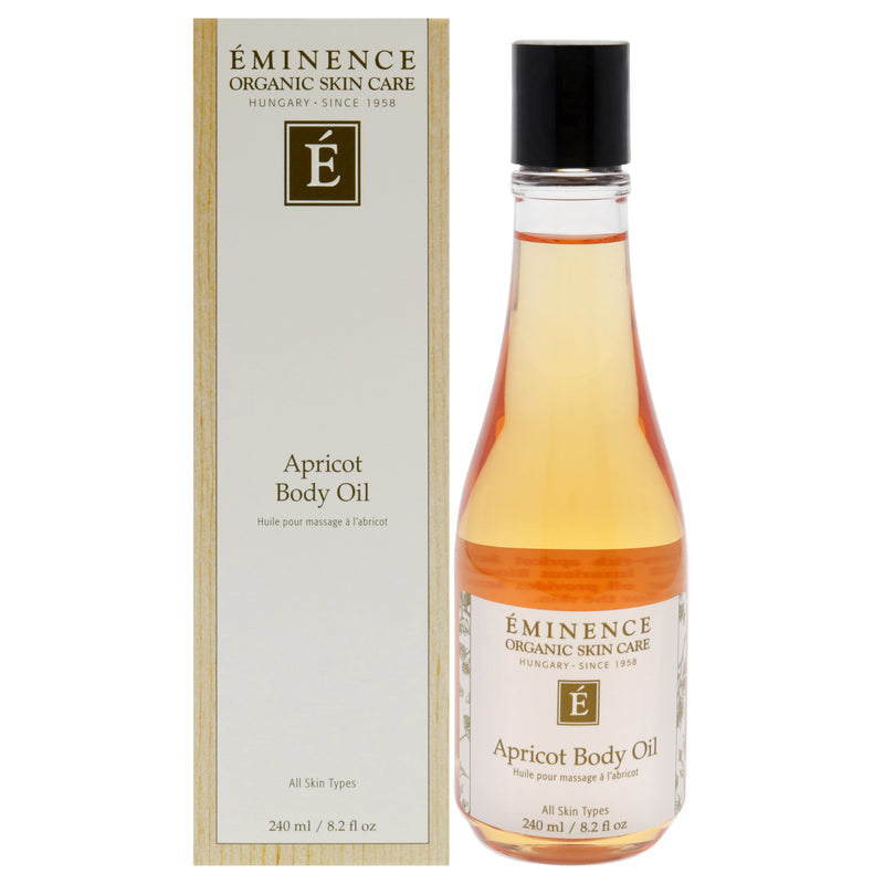 Eminence Apricot Body Oil by Eminence for Unisex - 8.2 oz Oil