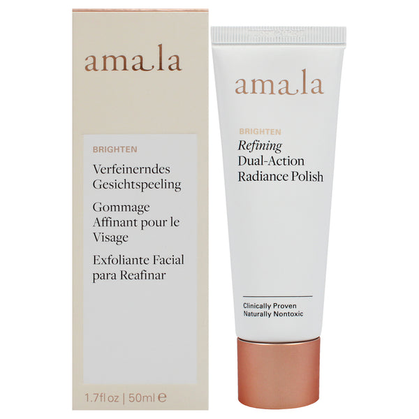 Amala Refining Dual-Action Radiance Polish by Amala for Women - 1.7 oz Exfoliator