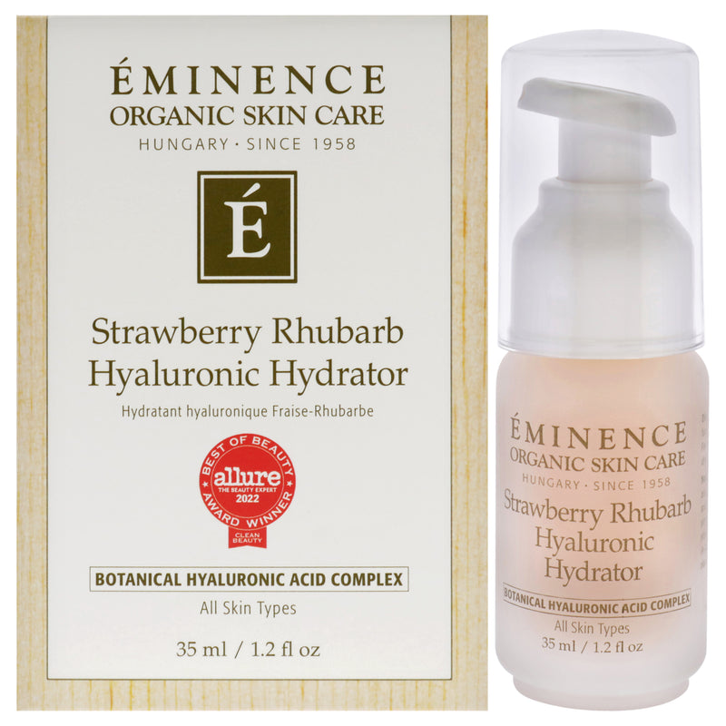 Eminence Strawberry Rhubarb Hyaluronic Hydrator by Eminence for Unisex - 1.2 oz Cream