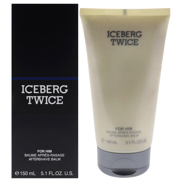 Iceberg Twice Aftershave Balm by Iceberg for Men - 5.1 oz Balm