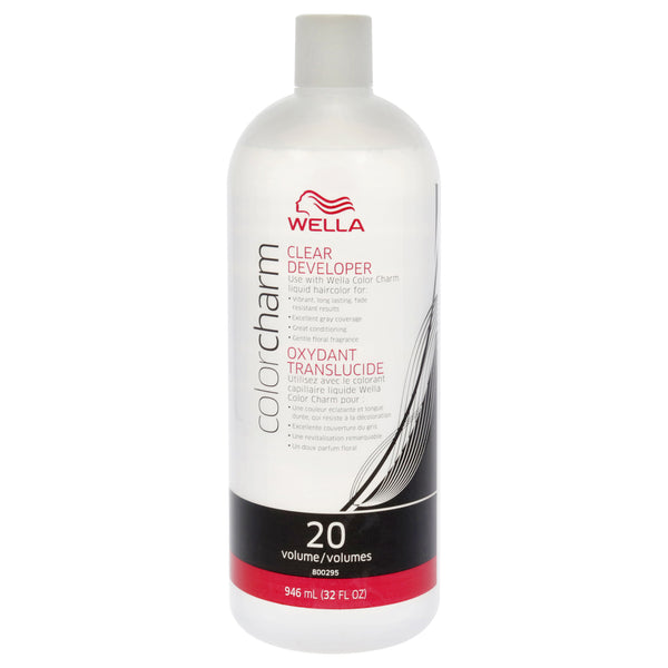 Wella Color Charm 20 Volume Clear Developer by Wella for Unisex - 32 oz Lightener