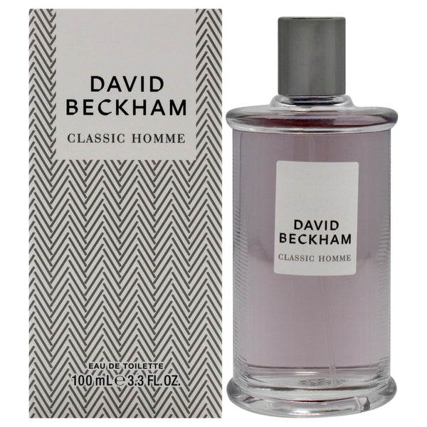 David Beckham Classic Homme by David Beckham for Men - 3.3 oz EDT Spray